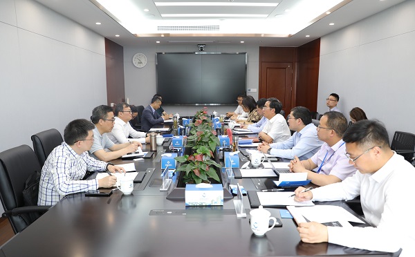 王思軍會見六安市副市長胡雪松一行